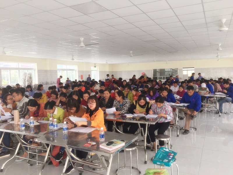 an toàn lao động bánh kẹo bảo hưng