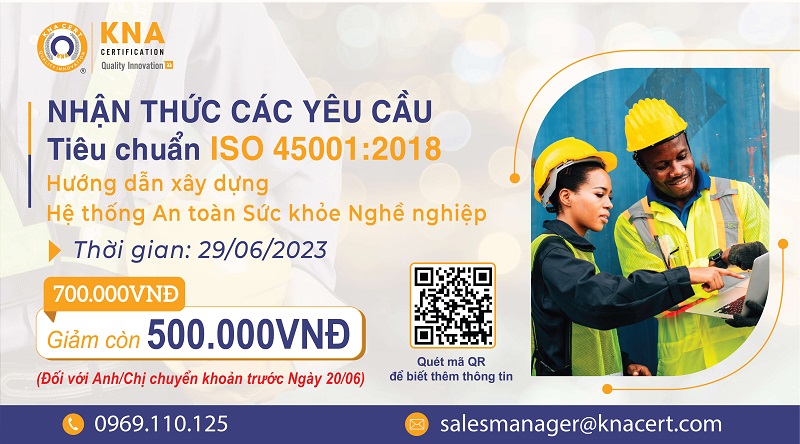 khóa học iso 45001