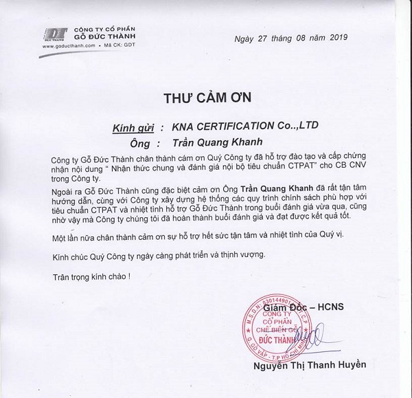 đào tạo bsci ctpat cho gỗ đức thành