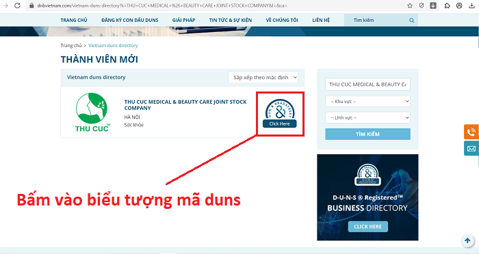 cách check mã duns