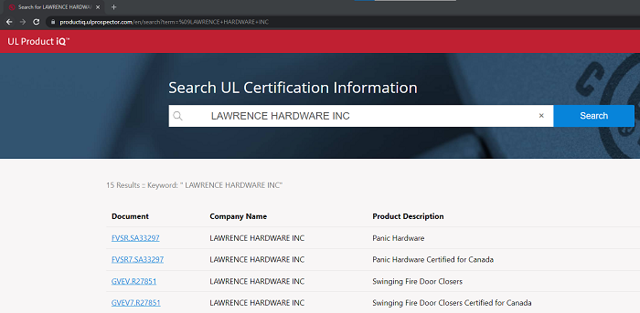 CÁCH KIỂM TRA CHỨNG NHẬN UL