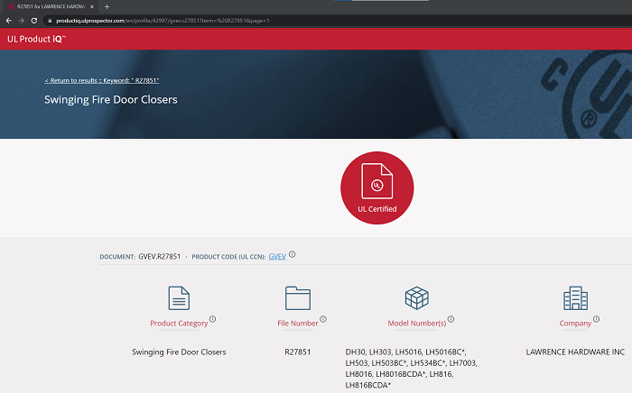 Cách kiểm tra chứng nhận ul
