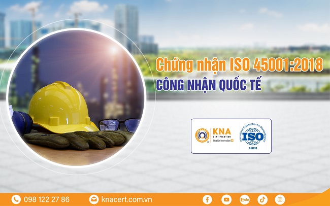 Chứng chỉ ISO 45001:2018
