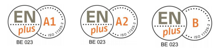 chứng nhận enplust cho viên nén gỗ