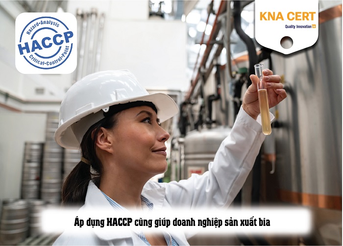 chứng nhận haccp có áp dụng cho sản xuất bia không ?