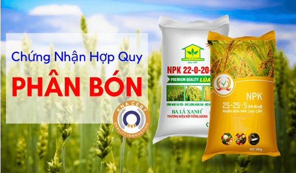 chứng nhận hợp quy phân bón