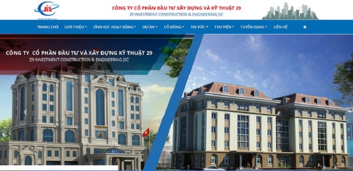 công ty cổ phần đầu tư và xây dựng kỹ thuật 29