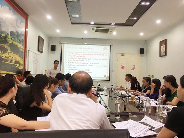 đào tạo bsci cho công ty tâm việt 