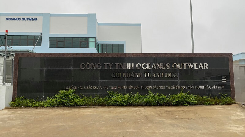 CÔNG TY OCEANUS OUTWEAR