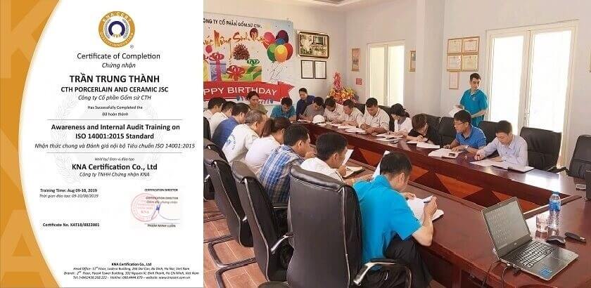 CTH陶瓷的培训图片