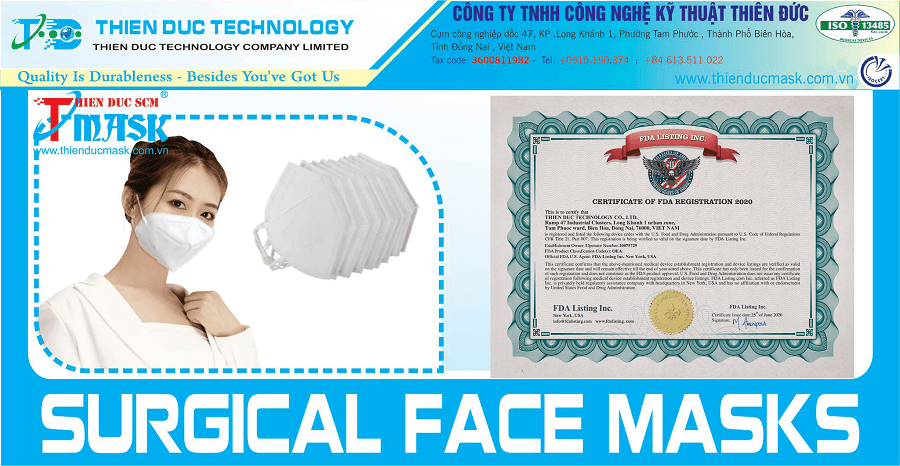 đăng kí fda cho khẩu trng y tế thiên đức