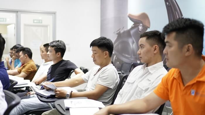 khóa đào tạo 7qc và KAIZEN cho công ty tnhh Piagio Việt Nam