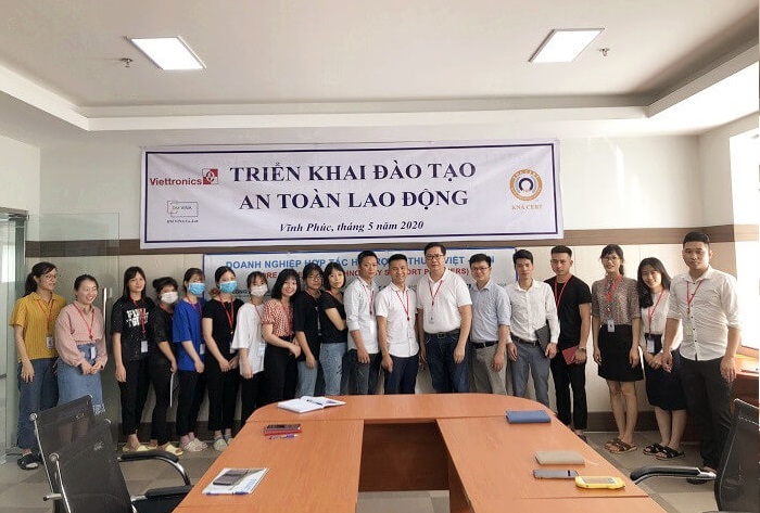 ĐÀO TẠO AN TÒN LAO ĐỘNG TẠI DM VINA