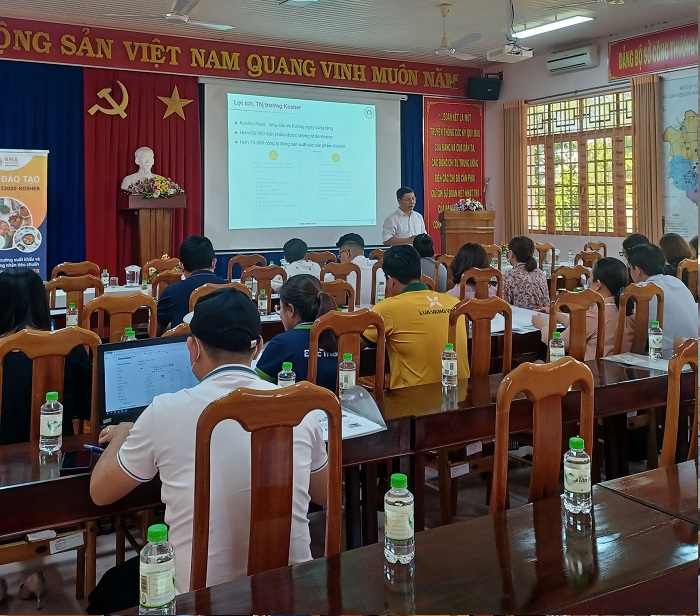 đào tạo BRC FSSC 22000 KOSHER tại sở công thương tỉnh tây tinh