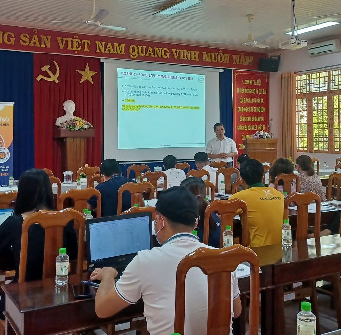 đào tạo BRC FSSC 22000 KOSHER tại sở công thương tỉnh tây tinh