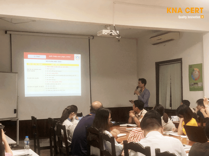 đào tạo c-tpat cho công ty phích nước rạng đông