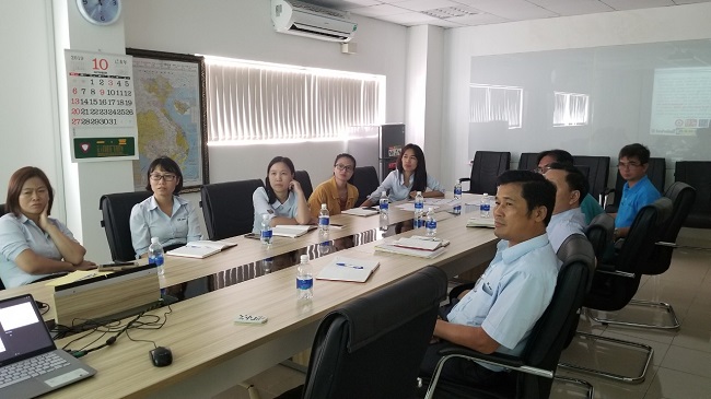 đào tạo grs cho công ty dk vina 