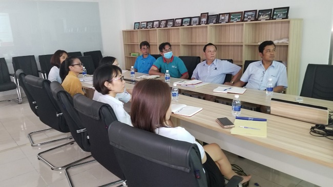 đào tạo grs cho công ty dk vina 