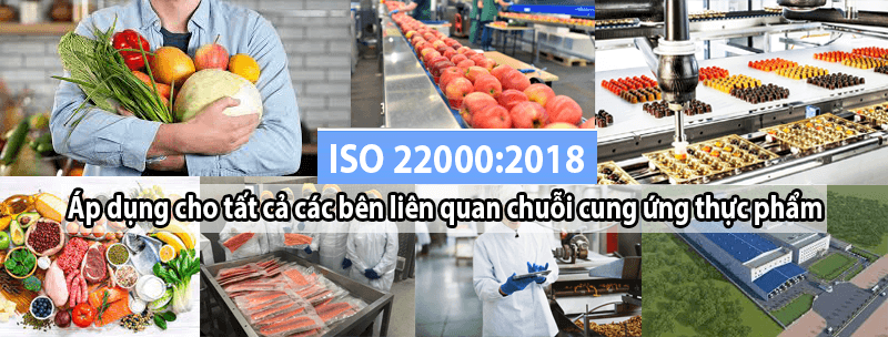 đối tượng áp dụng chứng nhận iso 22000