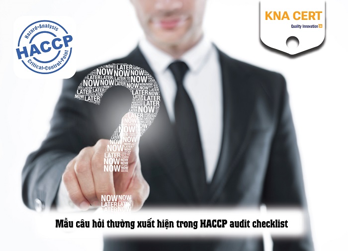 haccp checklist là gì