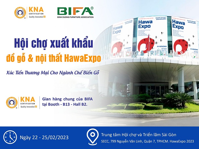 Hội chợ xuất khẩu đồ gỗ & nội thất HawaExpo 