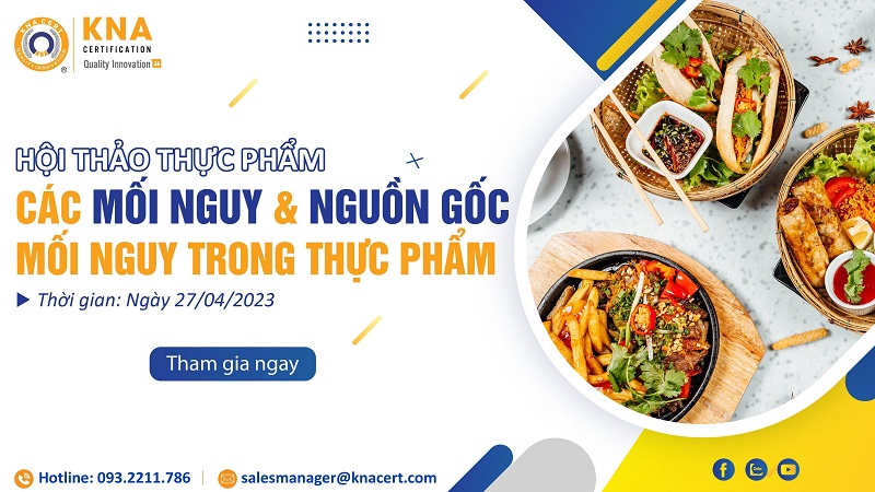 Những mối nguy có thể tiềm ẩn và xuất hiện ở bất kỳ đâu, trong bất kỳ giai đoạn nào của quá trình sản xuất và chế biến thực phẩm. Mối nguy trong thực phẩm không chỉ ảnh hướng tới chất lượng sản phẩm mà còn có nguy cơ gây bất lợi cho sức khỏe của người tiêu dùng. Nhằm giúp các đơn vị có cái nhìn rõ hơn về vấn đề này, KNA CERT tổ chức Hội thảo chuyên sâu “Các mối nguy và nguồn gốc mối nguy trong thực phẩm”