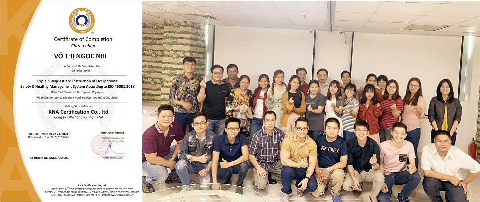 KHÓA HỌC ISO 45001