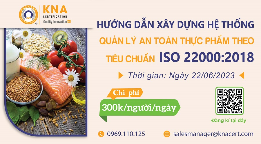 khóa học iso 22000:2018