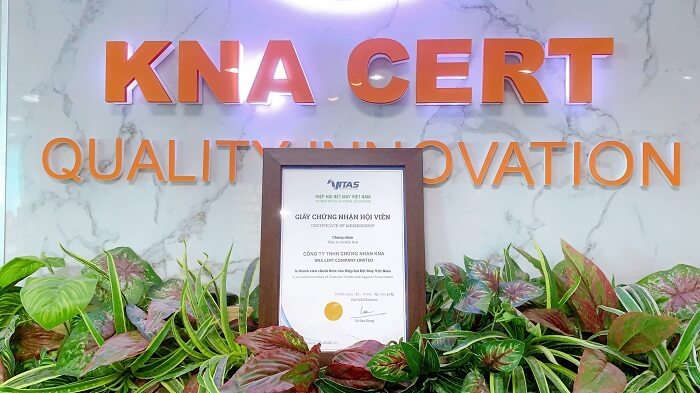 KNA CERT trở thành thành viên chính thức của Hiệu Hội Dệt May Việt Nam