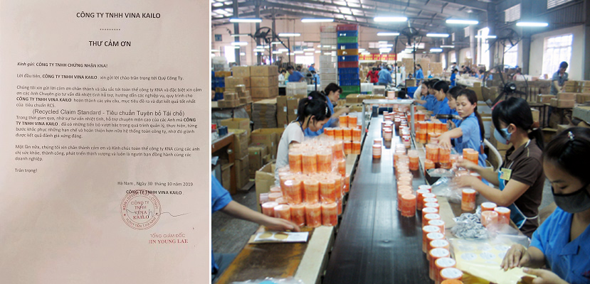 KNA对Vina Kailo有限公司进行RCS咨询和培训