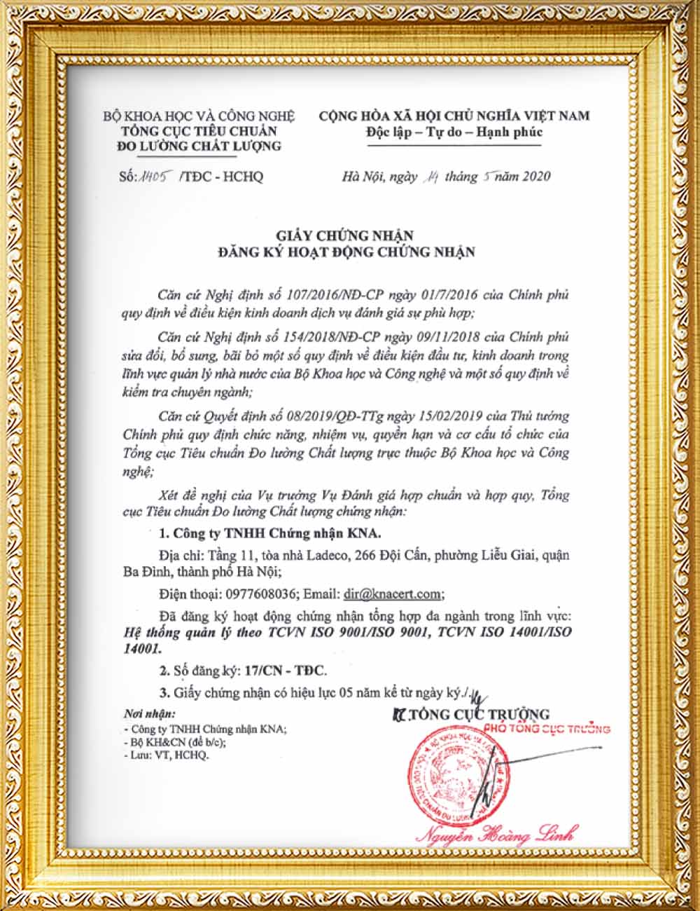 chứng nhận iSO 17021-1, ISO 17021 - 3