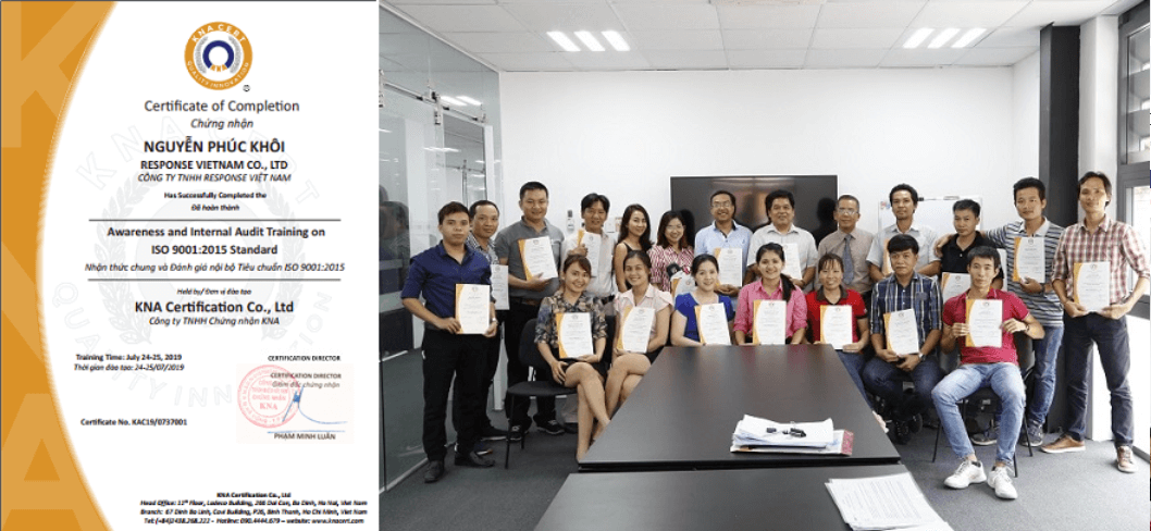 ISO 9001:2015 认证培训