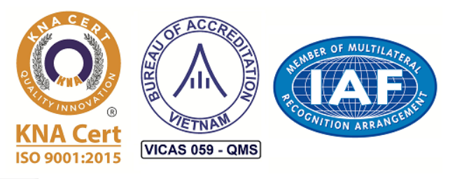 giá trị chứng nhận iso kna cert