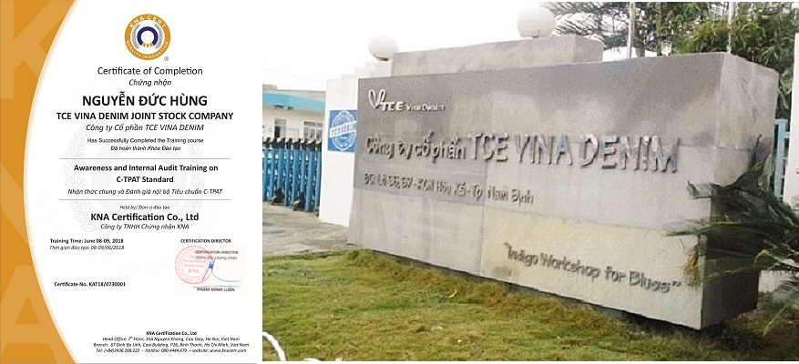 công ty tce vina denim 