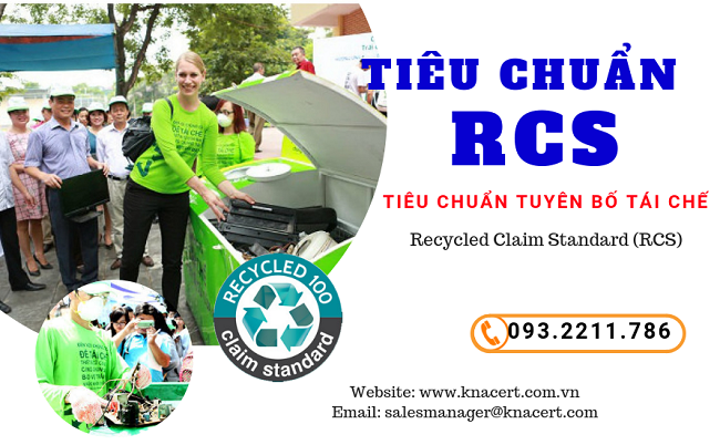 Tiêu chuẩn tuyển bố tái chế rcs