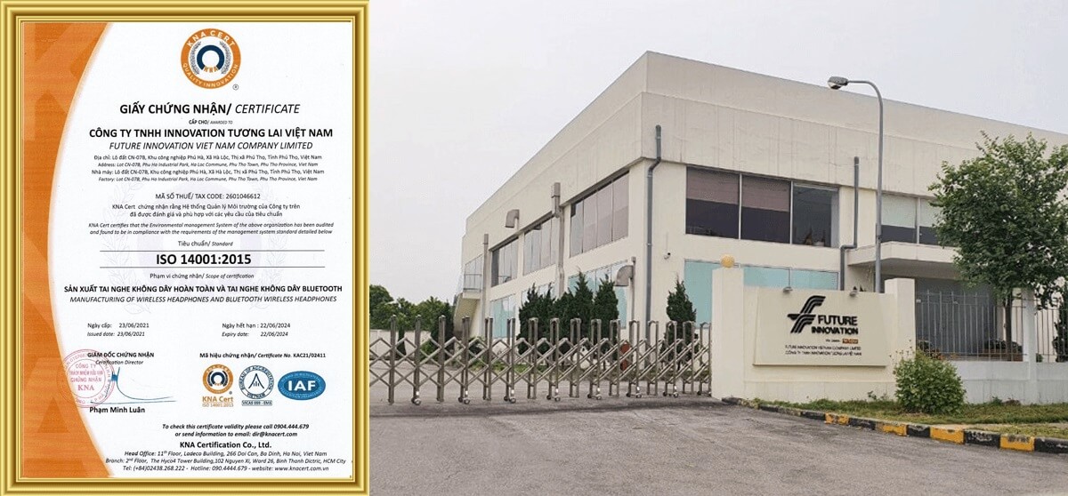 trao chứng chỉ ISO 9001:2015 cho Công ty