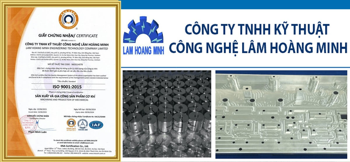 trao chứng chỉ ISO 9001:2015 cho Công ty